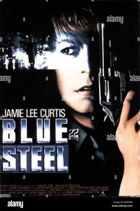 Blue steel Blue Steel Year: 1990 USA Jamie Lee Curtis affiche Stock ...