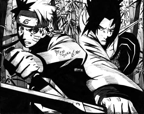 Sasuke Black and White Wallpapers - Top Free Sasuke Black and White ...