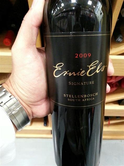 ERNIE ELS SIGNATURE 2009.prestige wine ;well balanced blend. | Wine ...