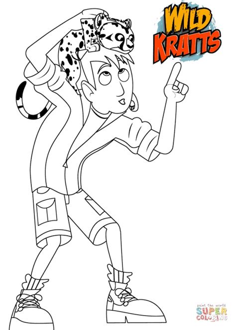 Get This Wild Kratts Coloring Pages Free y47fh