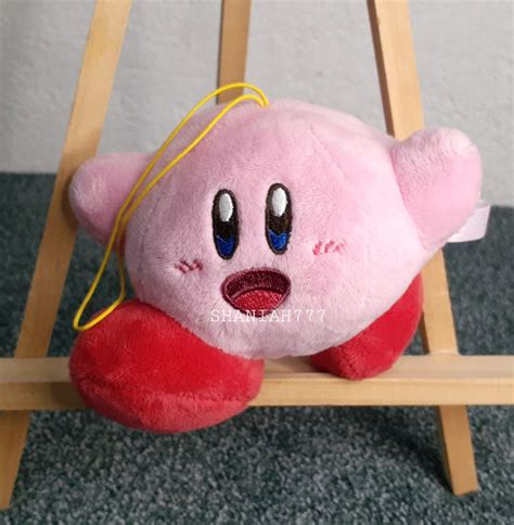 Authentic Rare Nintendo 25th Anniversary Pink Kirby Plush Soft Toy Bag ...