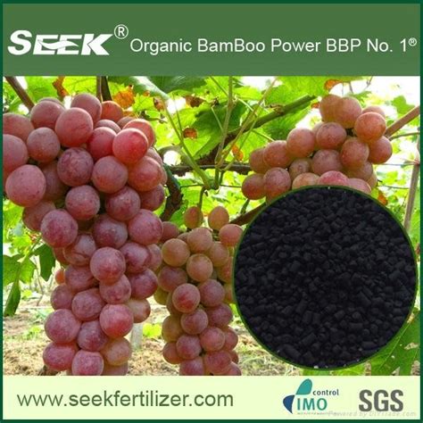 BAMBOO ORGANIC FERTILIZER FOR GRAPES - BBP NO.1 - SEEK (China Manufacturer) - Products