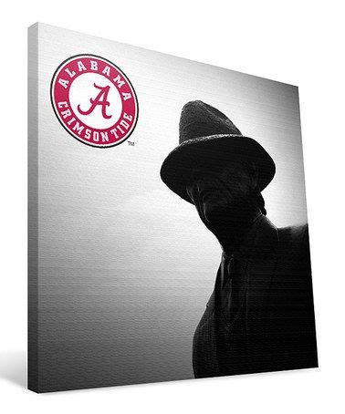 Paulson Designs Alabama Crimson Tide Paul 'Bear' Bryant Statue Wrapped Canvas | Alabama crimson ...