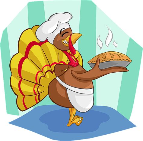Turkey Cook Pie · Free vector graphic on Pixabay