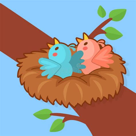 Clip Art Baby Birds Nest Stock Illustrations – 57 Clip Art Baby Birds ...