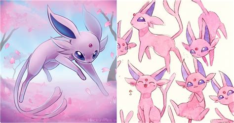 Pokemon: 10 Pieces Of Espeon Fan Art | TheGamer