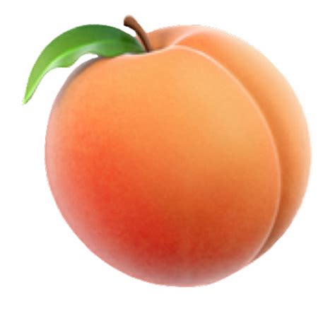 Peach Emoji Pixel Art
