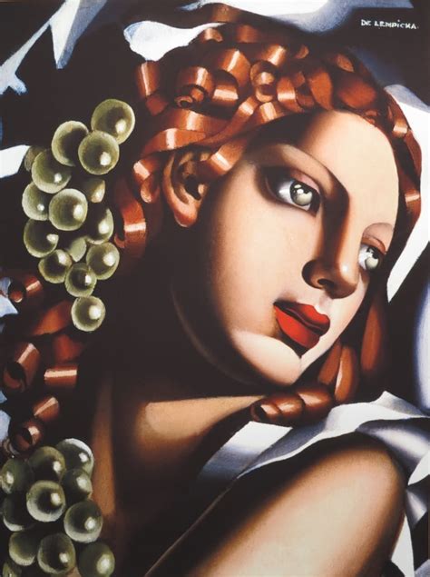 Tamara De Lempicka Exhibition Poster the Brilliance Female - Etsy