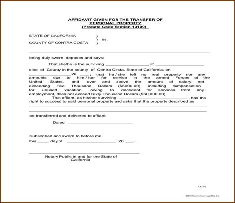 Contra Costa County Probate Court Forms - Form : Resume Examples # ...