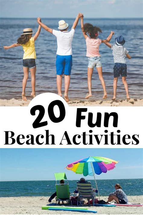 Beach Activities | Beach activities, Beach fun, Beach fun kids