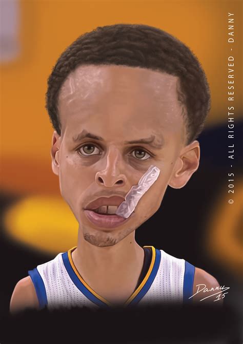 Stephen Curry Caricature | Celebrity caricatures, Caricature, Funny ...