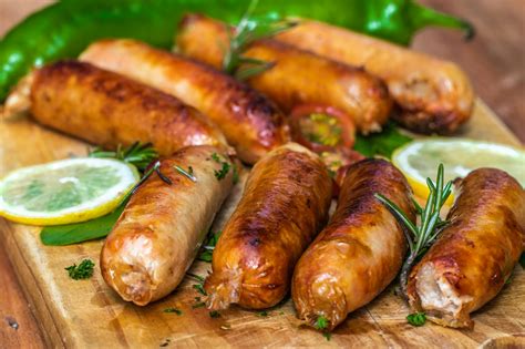 Cooked Sausages In Close-Up View · Free Stock Photo