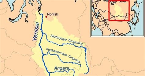 Ultima Thule: The mighty Yenisei, one of the four great rivers of Arctic Siberia