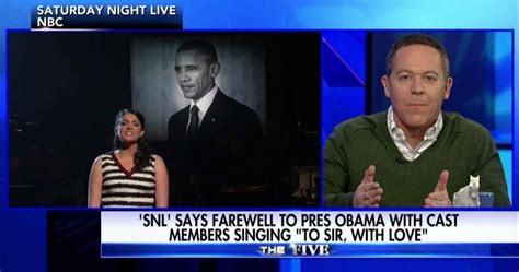 Presumptuous Politics : Gutfeld Rips 'SNL's' Obama Farewell: 'Drooling Toadyism Is Not a Good Look'