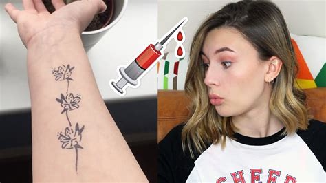 I Tested Semi-Permanent TATTOOS! ♡ - YouTube