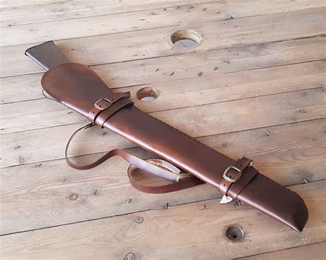 Rifle Scabbard Belt Made of Natural Leather. for Pirates | Etsy