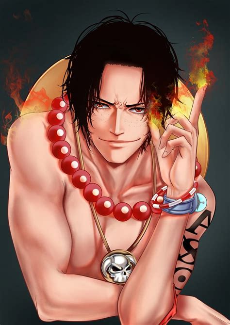 Ace 丁 - One Piece Fan Art (41165160) - Fanpop Ace One Piece, One Piece Comic, One Piece Fanart ...