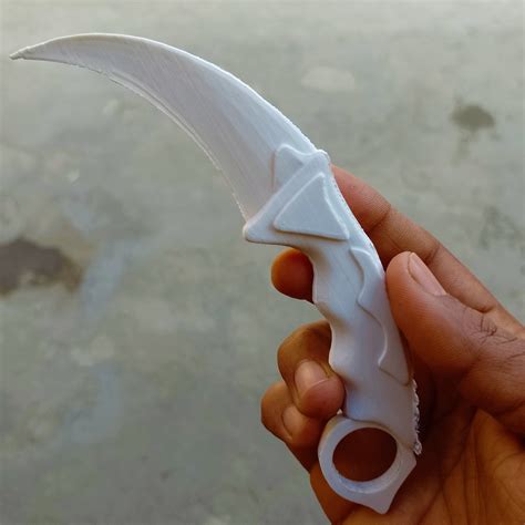 Print ready Karambit knife 3D model 3D printable | CGTrader