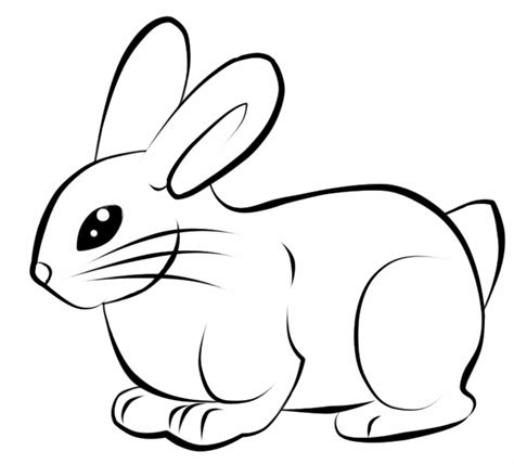 Bunny Lineart by Demonic-Pokeyfruit on DeviantArt