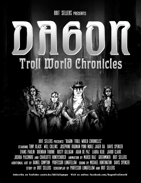 Dagon movie poster by govthescoffer on DeviantArt