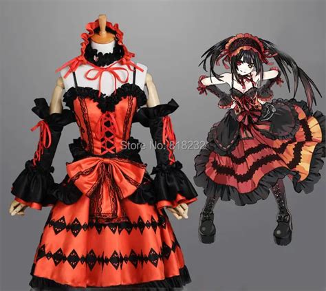 DATE A LIVE Tokisaki Kurumi Formal Dress Uniform Outfit Anime Cosplay Costumes on Aliexpress.com ...