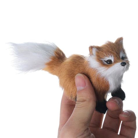 Aliexpress.com : Buy High Quality 1 Pc Cute Simulation Brown Plush Fox ...