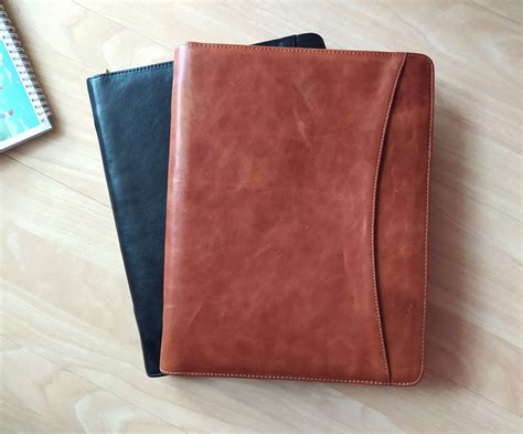 Personalized Leather Portfolio Clipboard Padfolio A4 Letter - Etsy