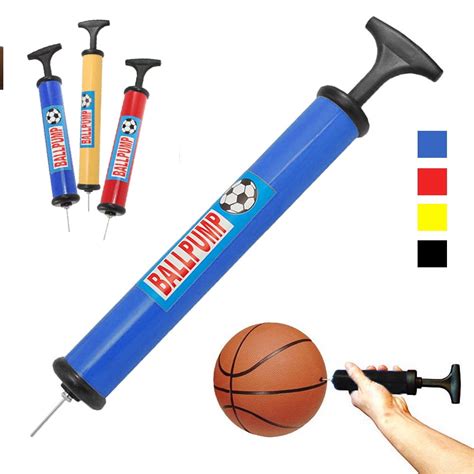 12 Sports Ball Pumps Needle Basketball Soccer Balls Volleyball Hand Air Inflator - Walmart.com