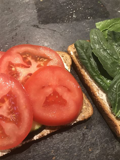 Tomato forced into sandwich against its will : r/funny