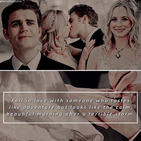 Stefan E Caroline, Caroline Forbes, Vampire Diaries Quotes, Vampire ...