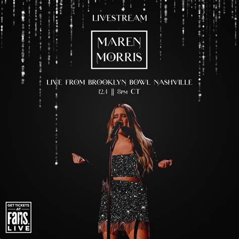 Maren Morris Tour Dates, Concert Tickets, & Live Streams