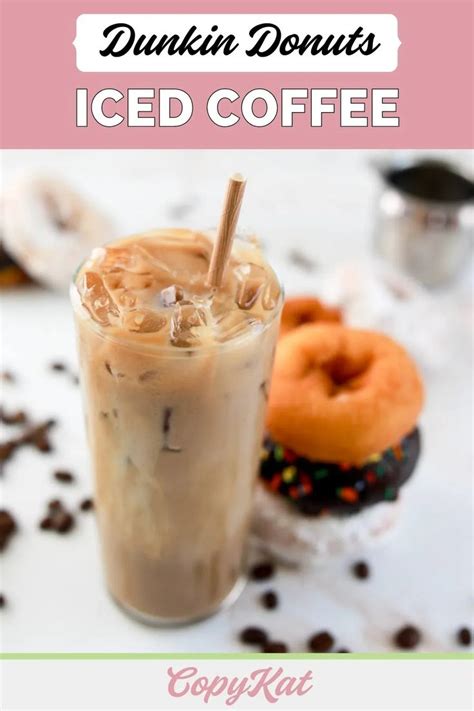 Dunkin Donuts Iced Coffee - CopyKat Recipes | Recipe | Dunkin donuts ...