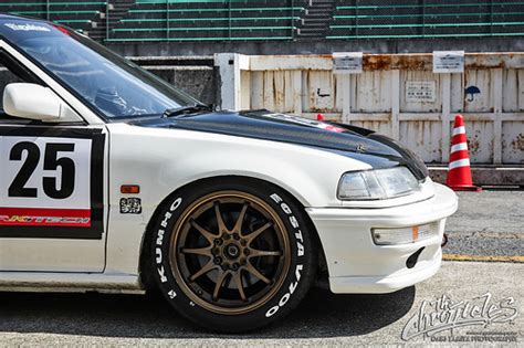 Honda Civic EF9 Rays Volk CE28 - 5Lug | Valentino TypeOne | Flickr