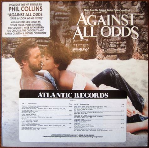 Against All Odds (Music From The Original Motion Picture Soundtrack ...