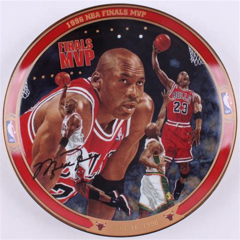 Michael Jordan "1996 NBA Finals MVP" Limited Edition Upper Deck ...