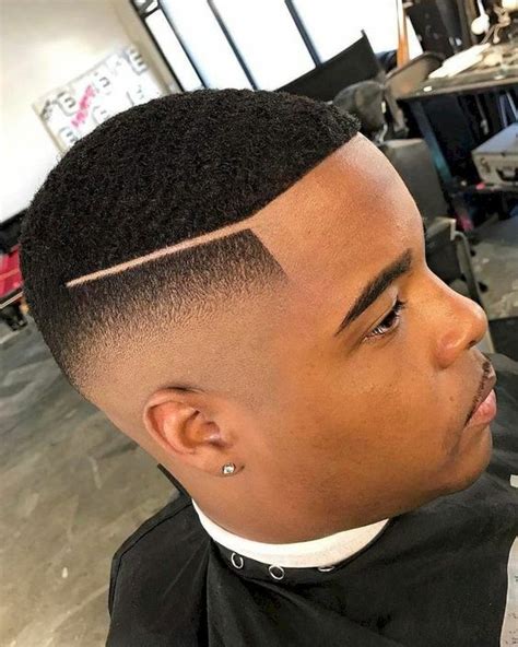 Black Mens Low Fade Haircut