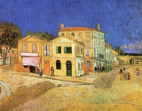 Vincent s House in Arles The Yellow House 2 Vincent van Gogh Painting in Oil for Sale