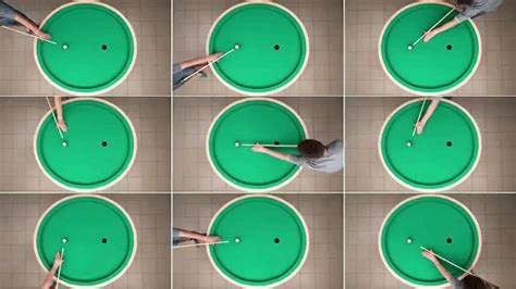A Strategic Elliptical Pool Table That Sinks Every Shot