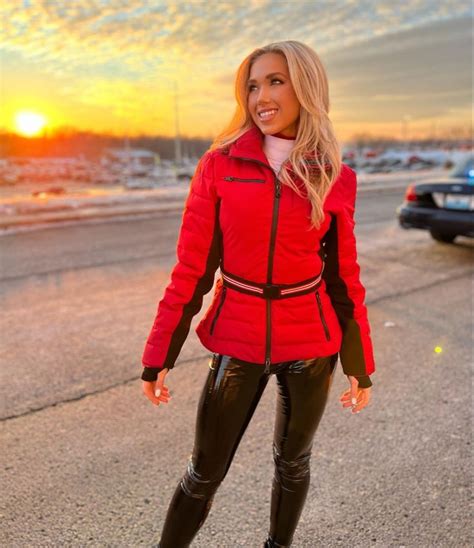 Pin by Patricia B on Gracie hunt | Red leather jacket, Leather jacket, Fashion