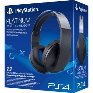 Sony Casque de Jeu Sans Fil Platinum pour PlayStation 4 - Comparer avec Touslesprix.com