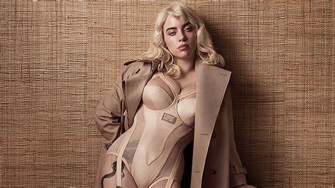 Billie Eilish Covers ‘British Vogue’ In Lingerie & Trench Coat: Pics – Hollywood Life Betty ...