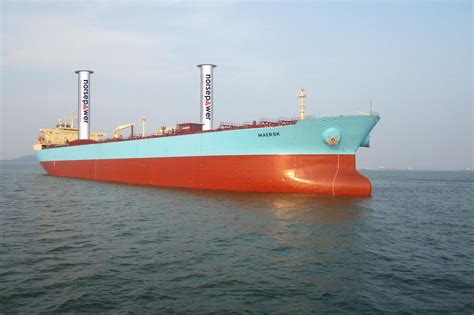 Maersk Tanker to Be Fitted with Flettner Rotor Sails