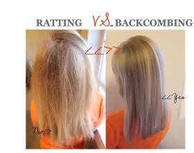 Beyoutiful by Jade: Ratting VS. Backcombing | Hair skin, Great hair, Hair styles