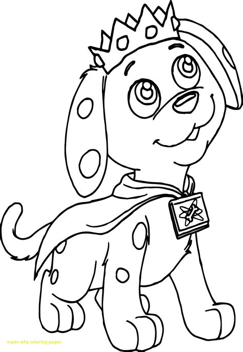 Super Why Coloring Pages at GetDrawings | Free download