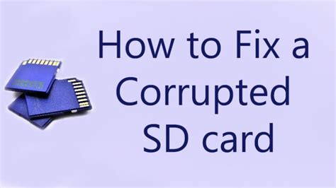 How to Fix a Corrupted SD card - TheTech52