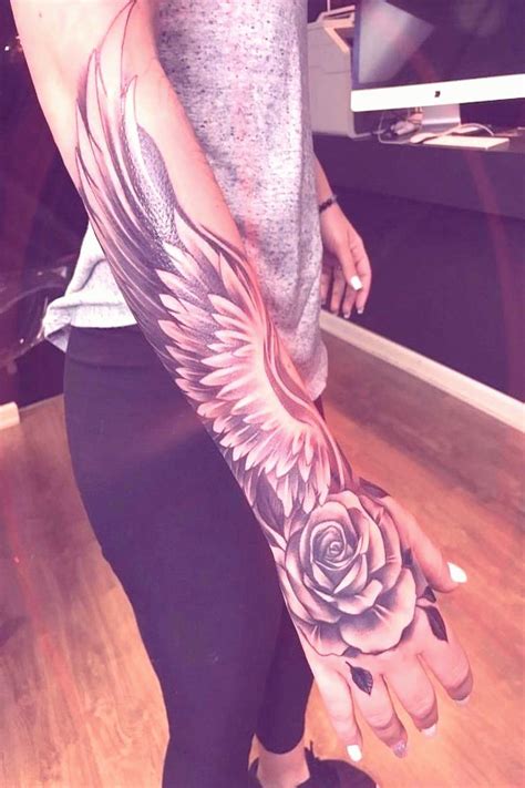 1001 ideas for a beautiful and meaningful angel wings tattoo ...