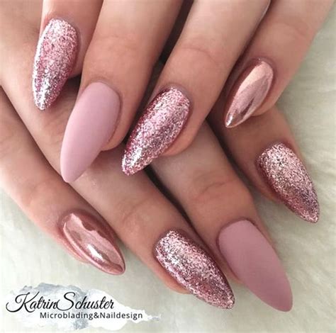 10 Elegant Rose Gold Nail Designs