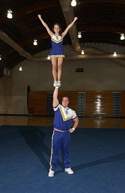 Cheerleader pair takes national partner stunt title | College cheerleading, Cheerleading, Cheer ...