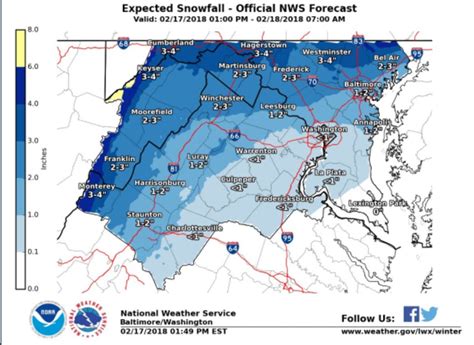 Maryland Snowstorm Alert: Winter Weather Advisory Issued | Bel Air, MD ...