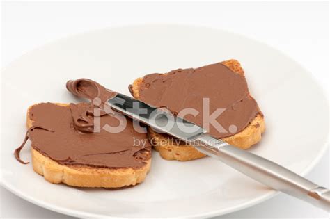 Toast And Chocolate Spread Stock Photo | Royalty-Free | FreeImages